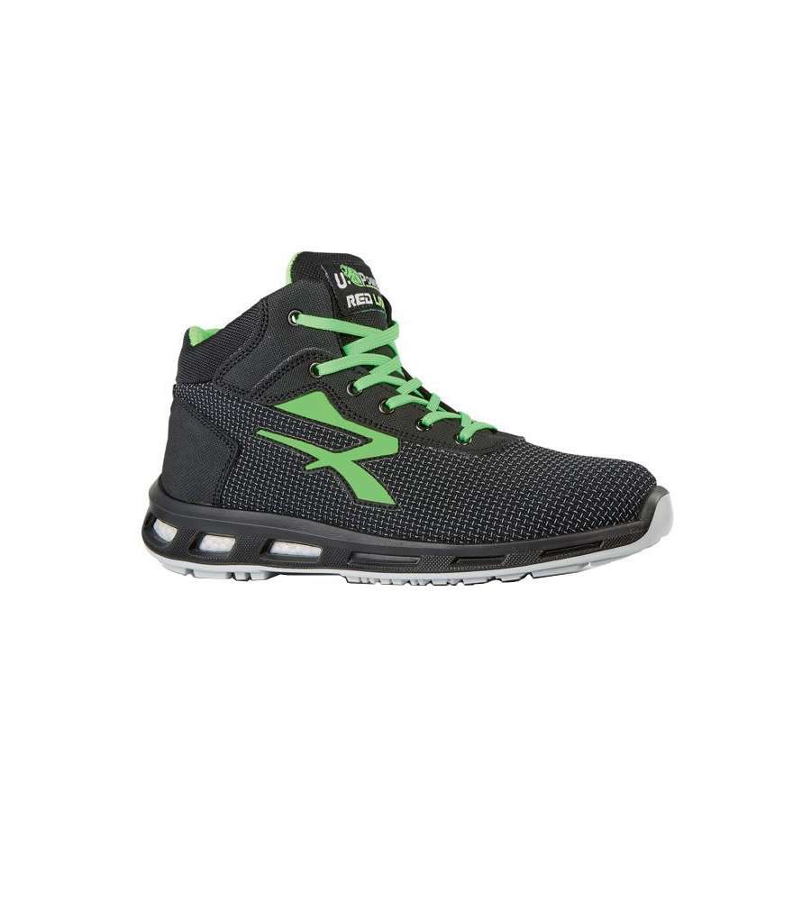 Scarpe Hard Grigio/Verde Alte 44         S3 U-Power