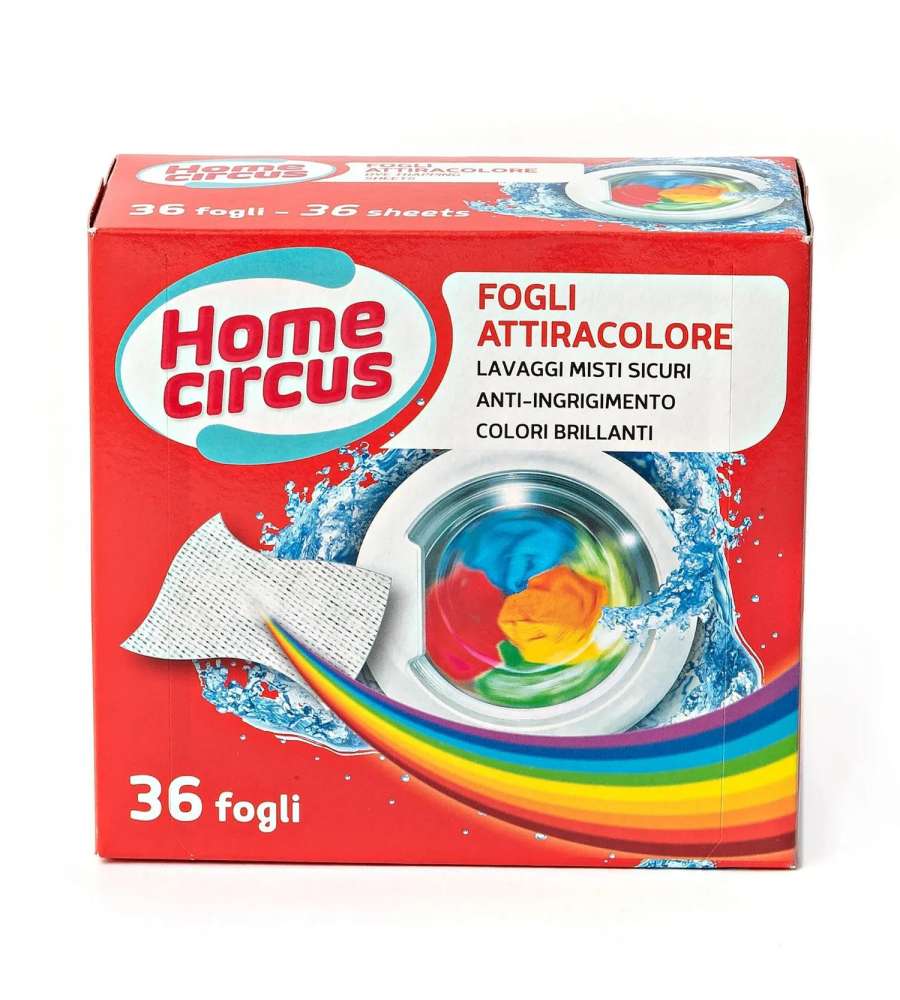 Fogli Attiracolore 36pz Home Circus
