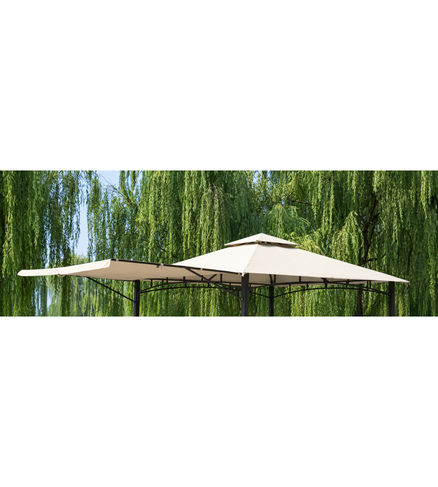 Domo Mea Telo di ricambio per Gazebo YF3239F - Tessuto - 3x3 m