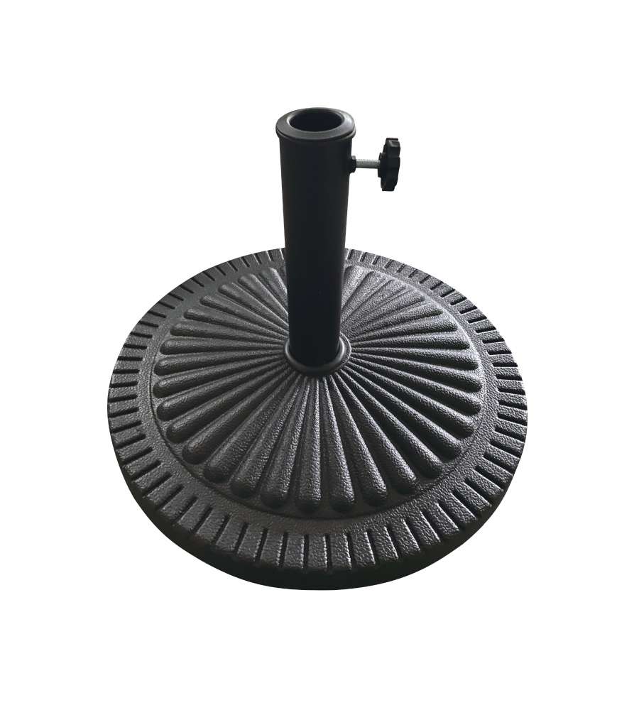 Domo Mea Base per Ombrellone - Nero - 49x33 cm