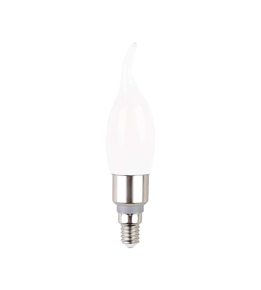 Lampadina vento Led CT35 frost sm WiFi E14 40w 2700k dim