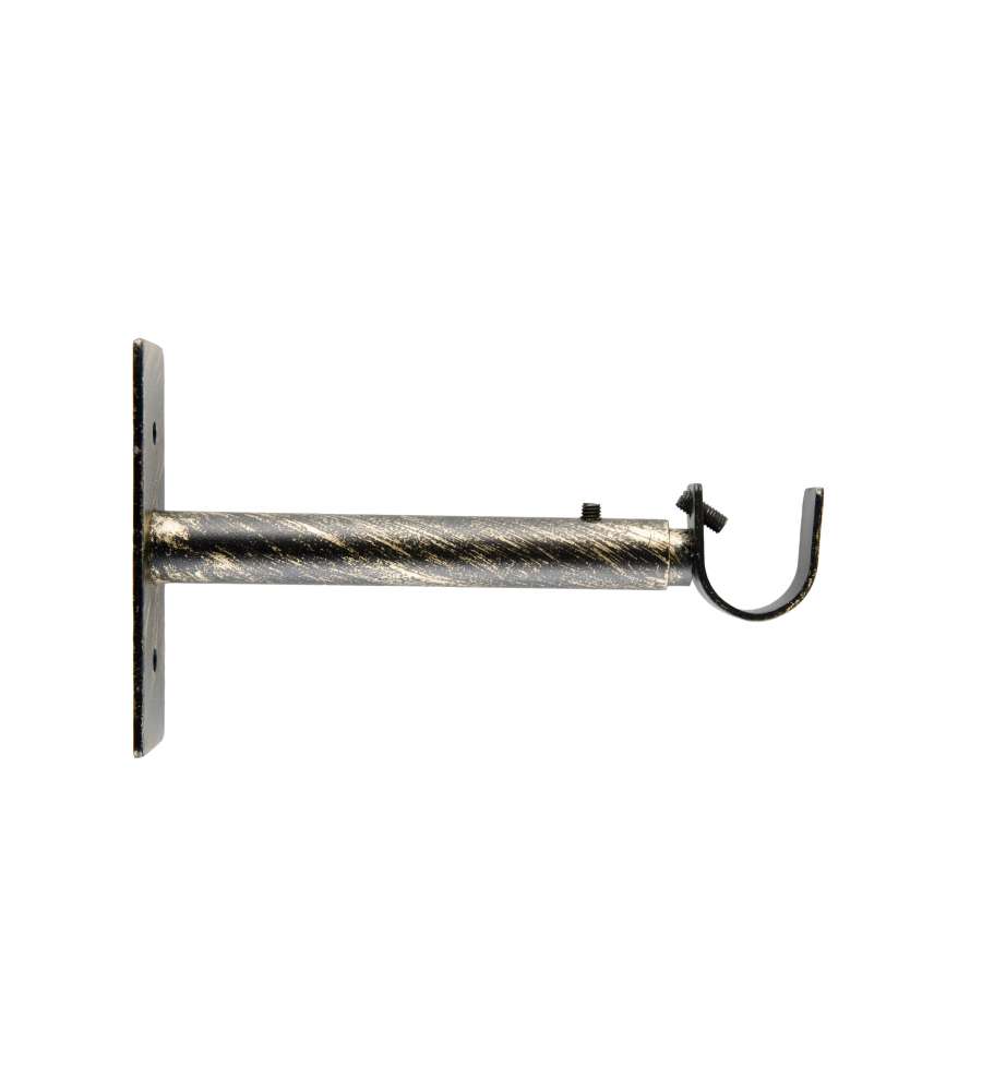 Supporto parete estensibile 13,4-20 cm Nero-Oro