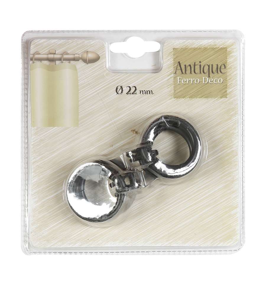 Anello in metallo Nero-Oro