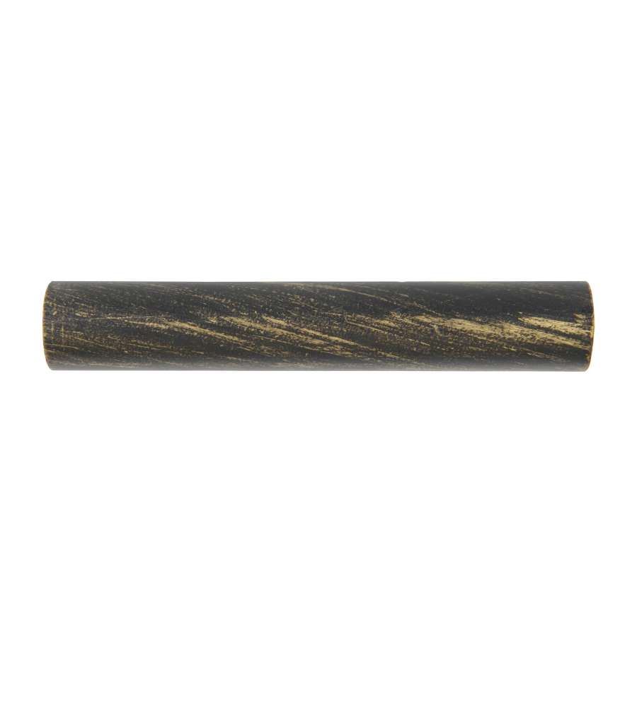 Bastone metallo Nero-Oro 150 cm