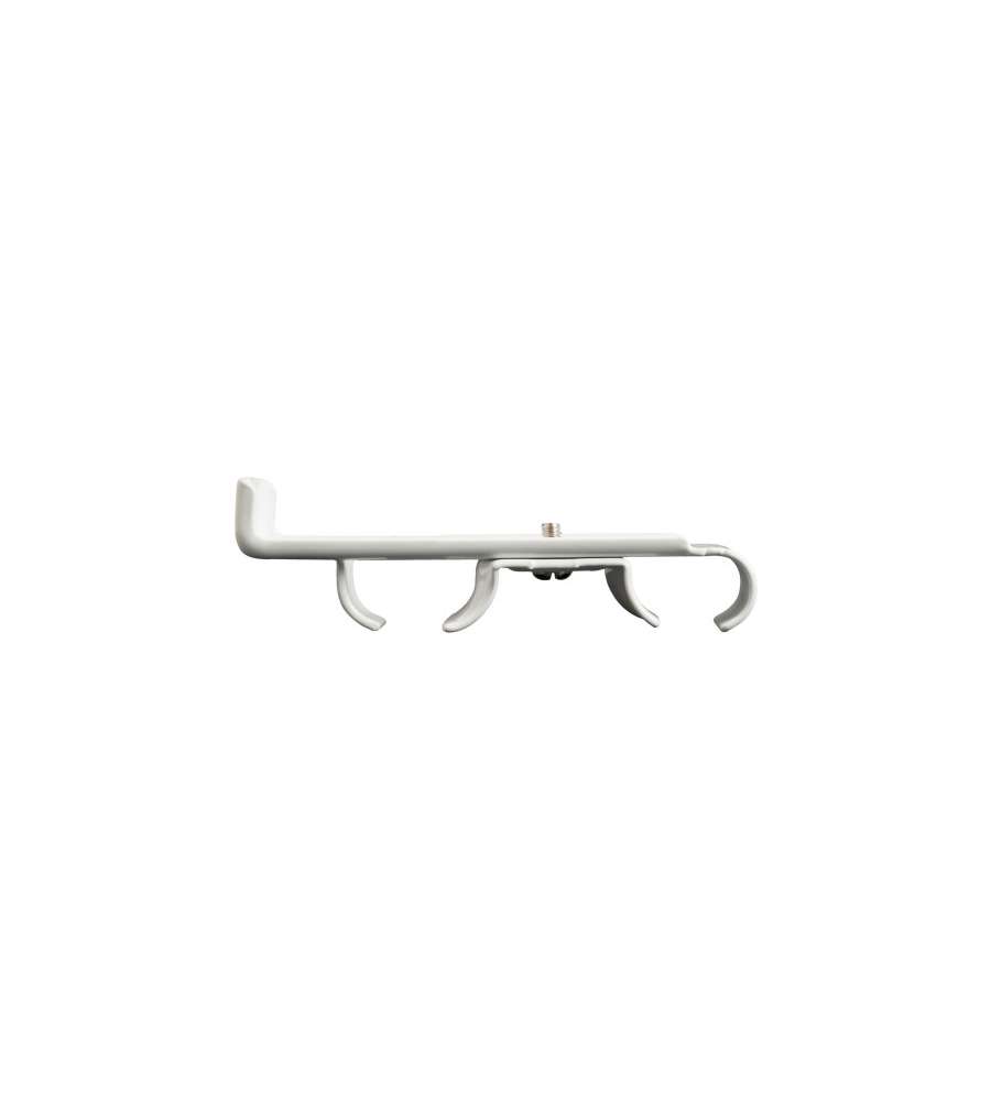 Supporto doppio binario basico Bianco