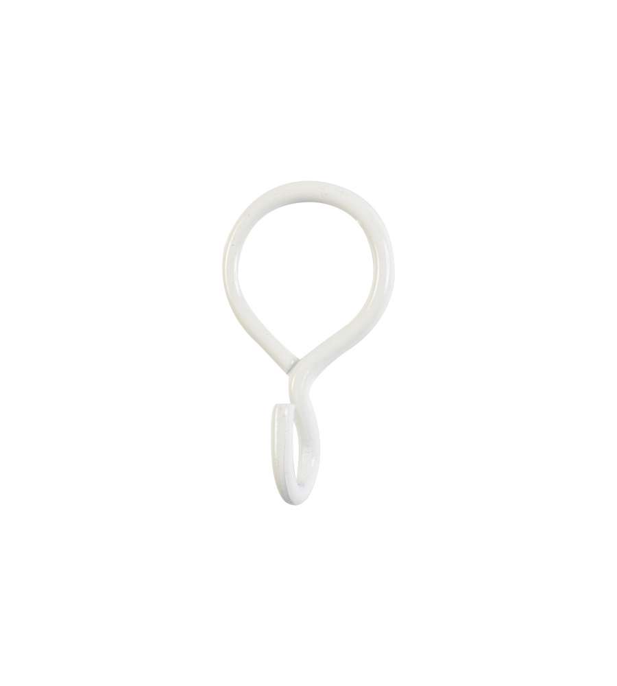 IDEAS 12 - Anello in metallo Gancio Bianco