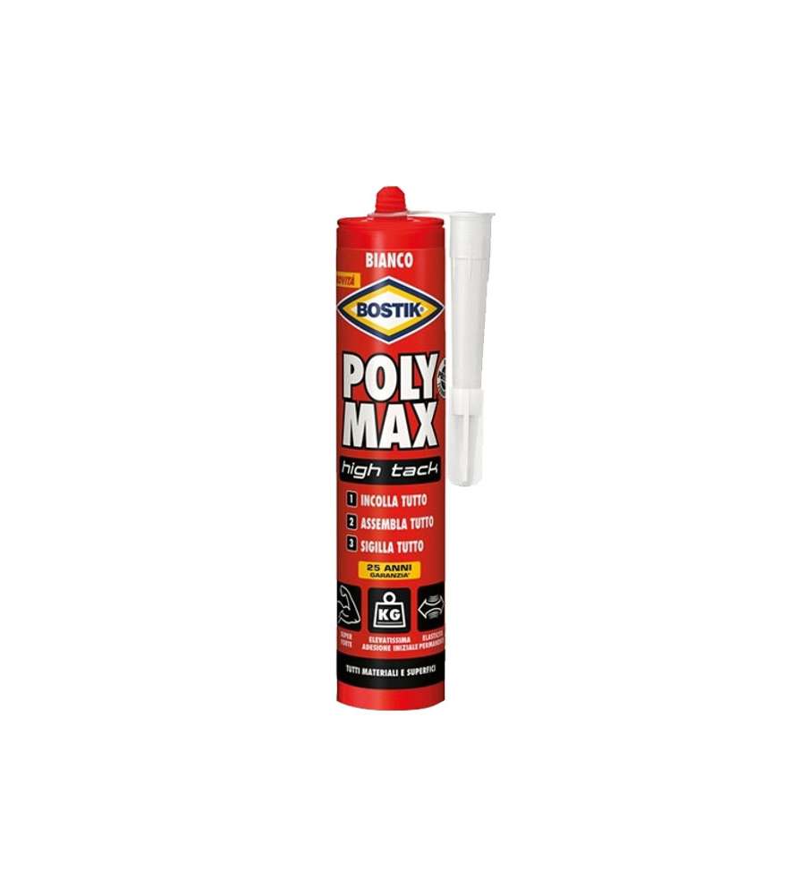 Bostik Poly Max High Tack Express bianco cartuccia 435 g