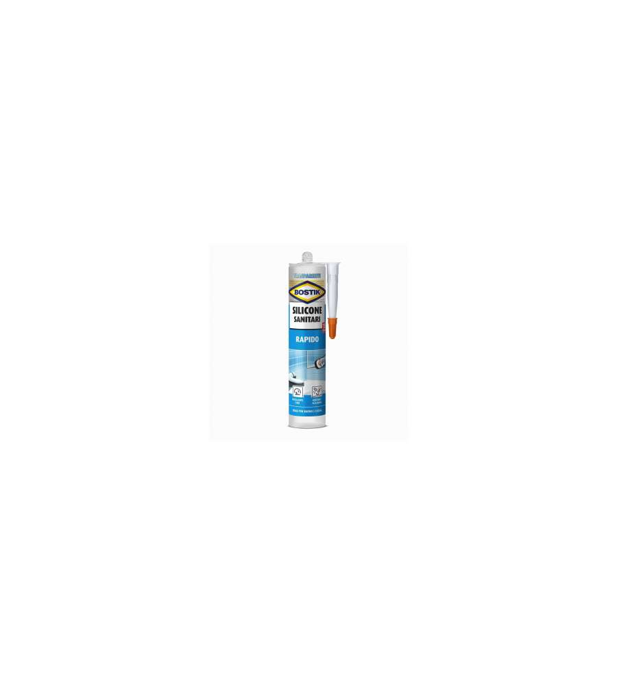 Bostik Silicone trasparente Sanitari 280 ml