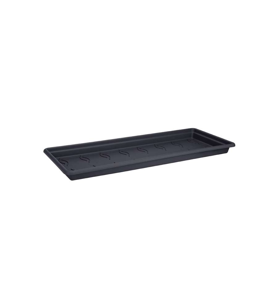 Sottovaso Balcone XXL 60 cm Nero