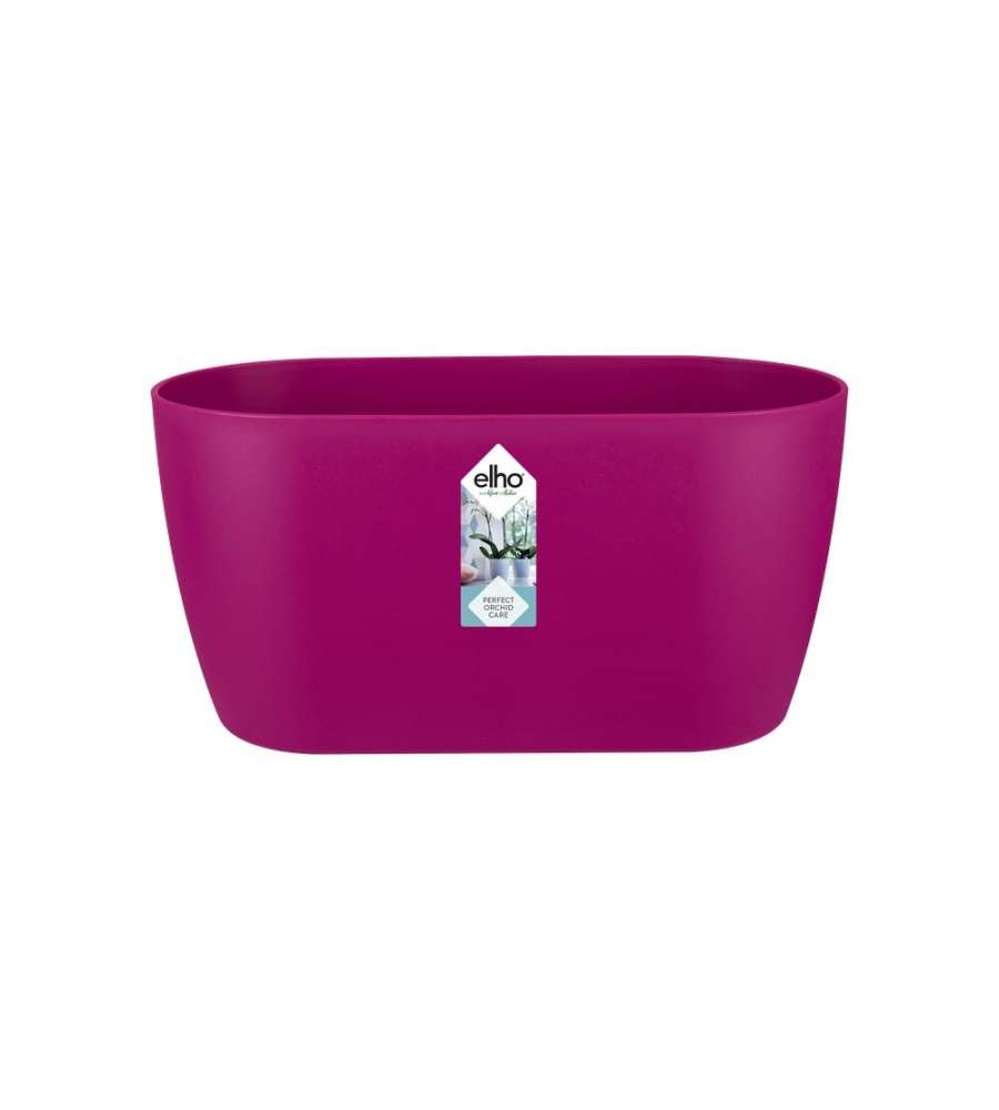 Elho Vaso per Orchidee - Cherry Red - 24.8x12 cm