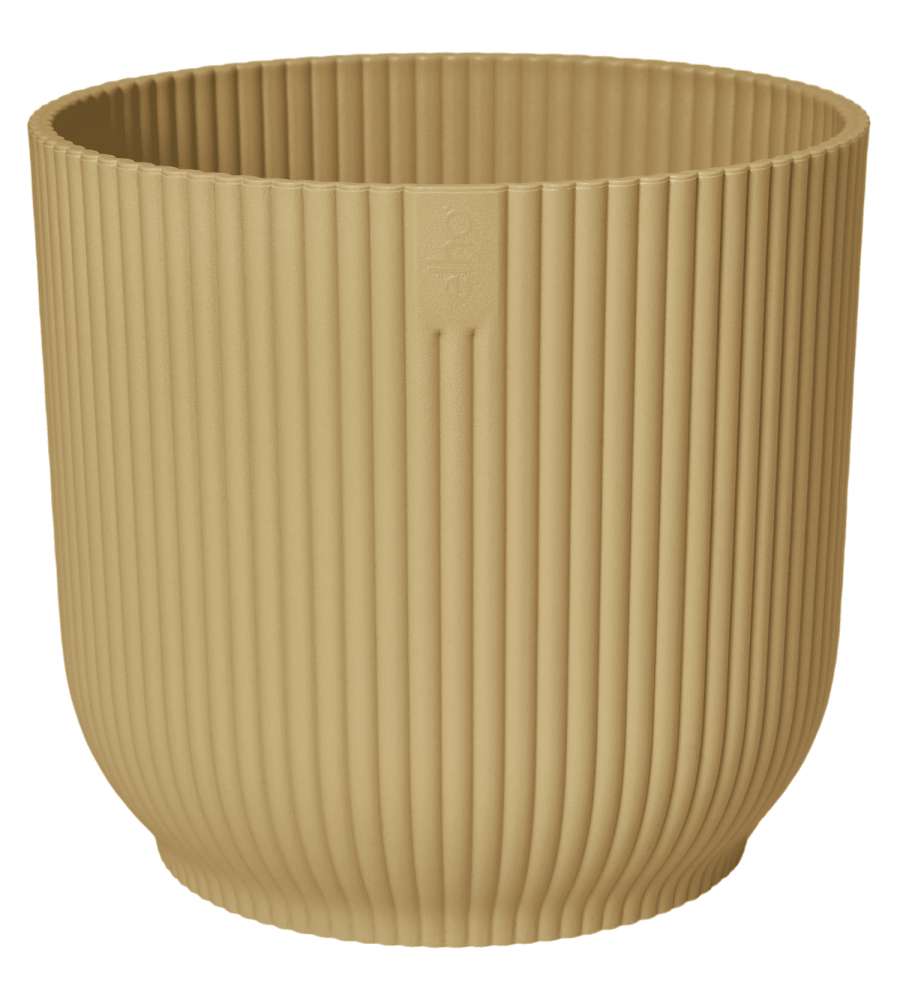 Elho Vibes Fold Vaso per Piante Giallo Burro d.14 cm Design Moderno
