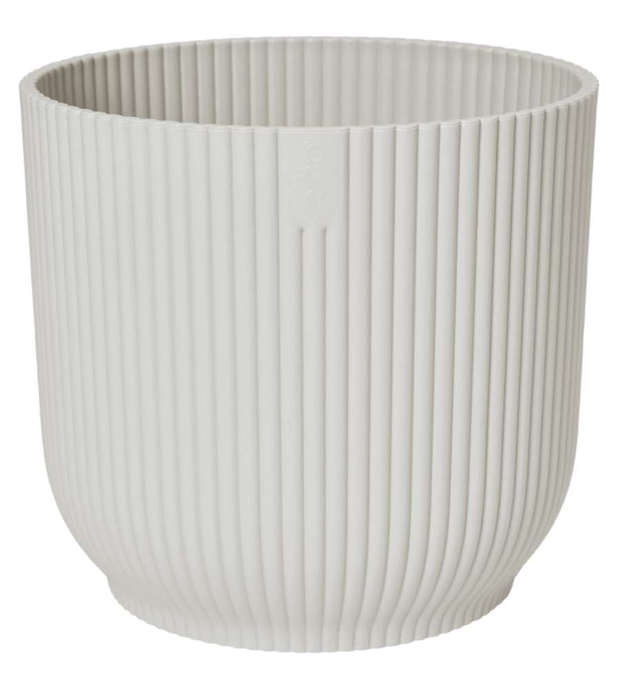 Elho Vibes Fold Vaso per Piante da Interno d.16 cm Bianco Silky