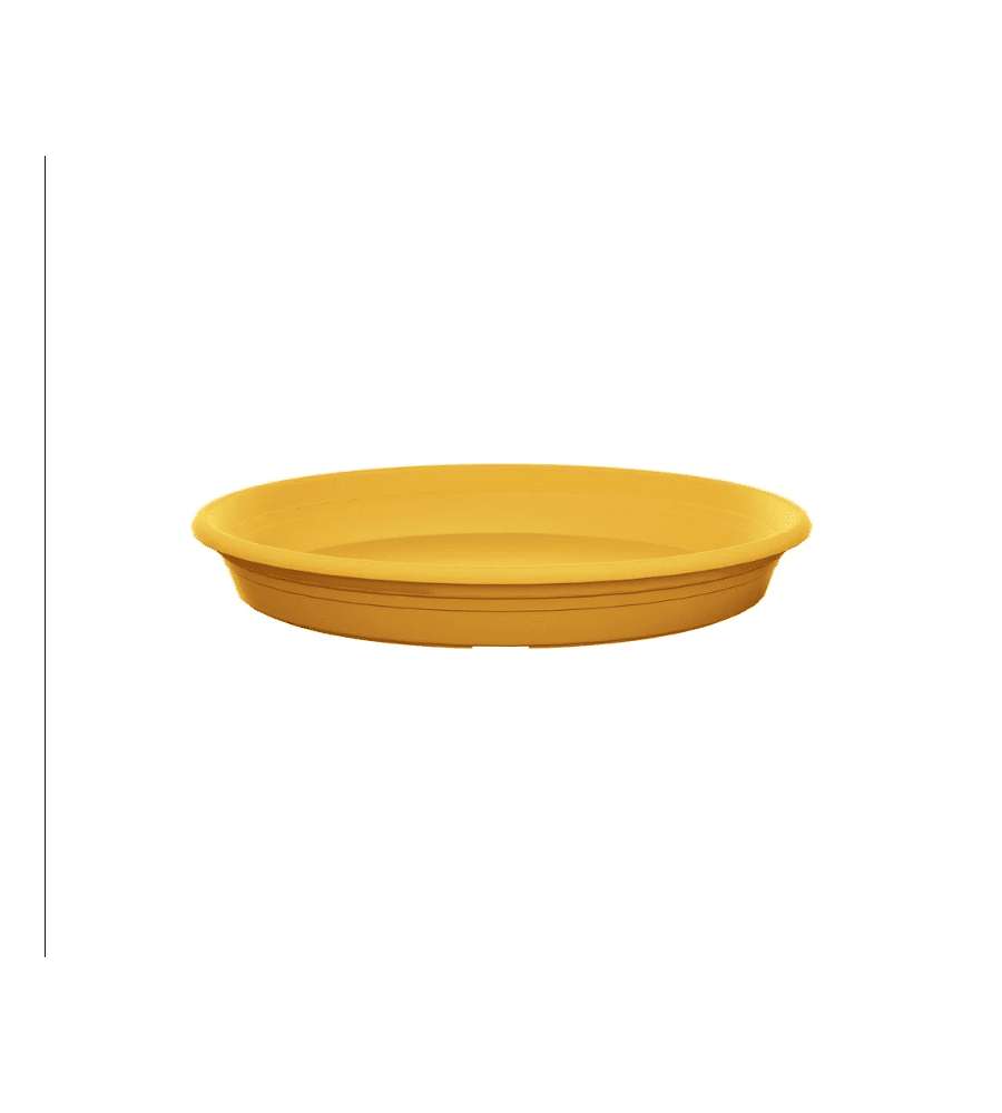 Elho Sottovaso Colore Mustard Diametro 32 cm per Piante e Fiori