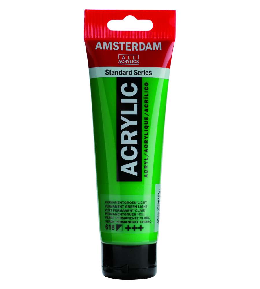 Amsterdam Acrylic 120 ml Verde Permanente Chiaro