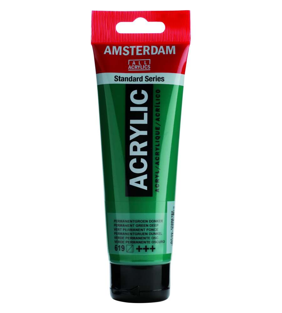 Amsterdam Acrylic 120 ml Verde Permanente Scuro