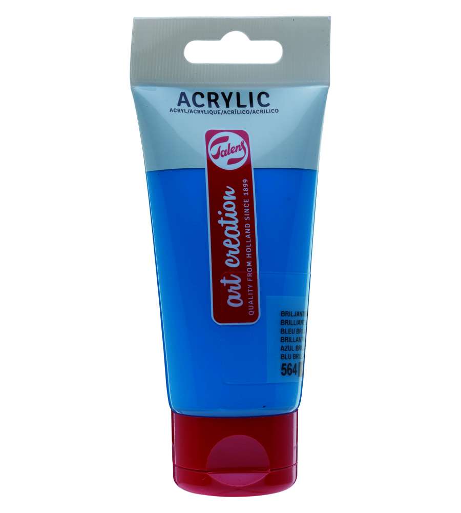 Acrilico 75 ml blu brillante