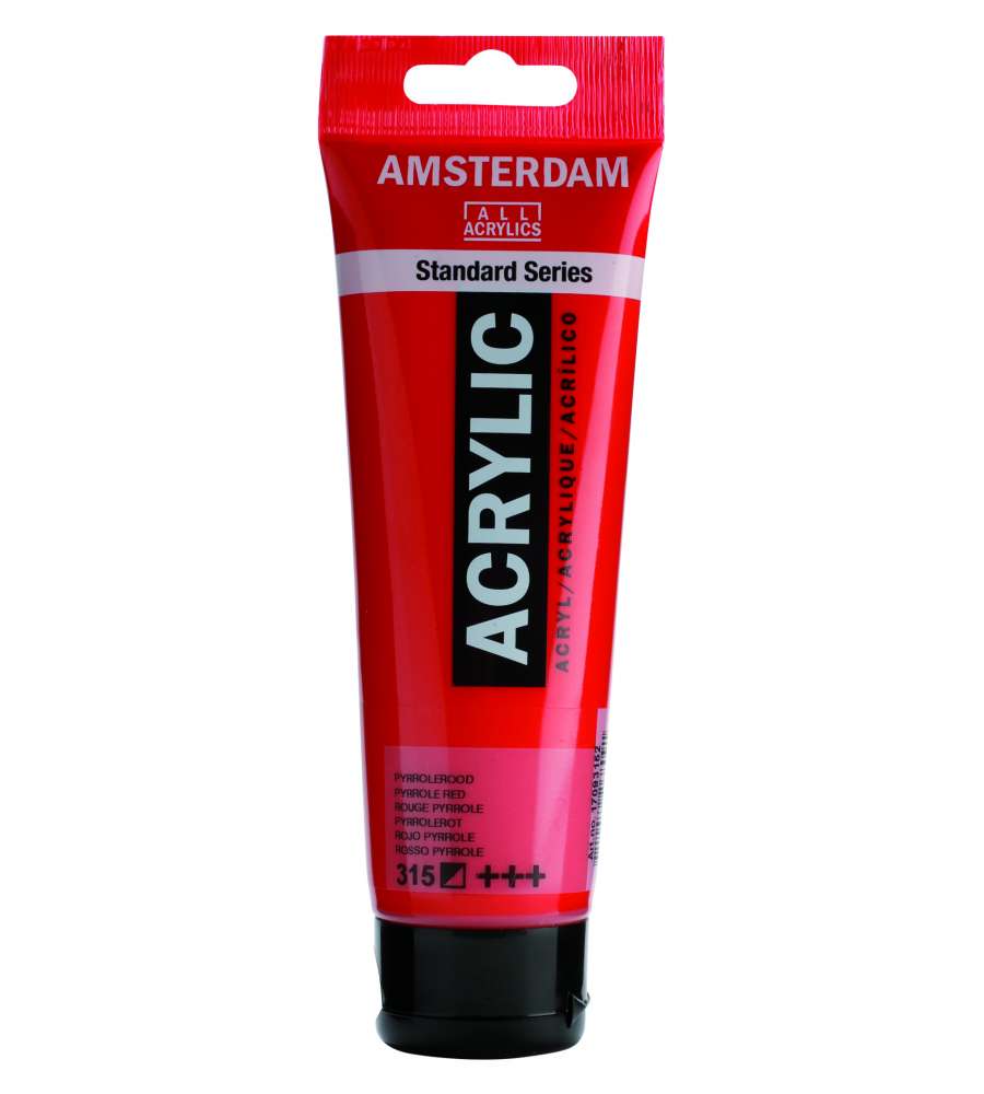 Amsterdam Acrylic 120 ml Rosso Pyrrole