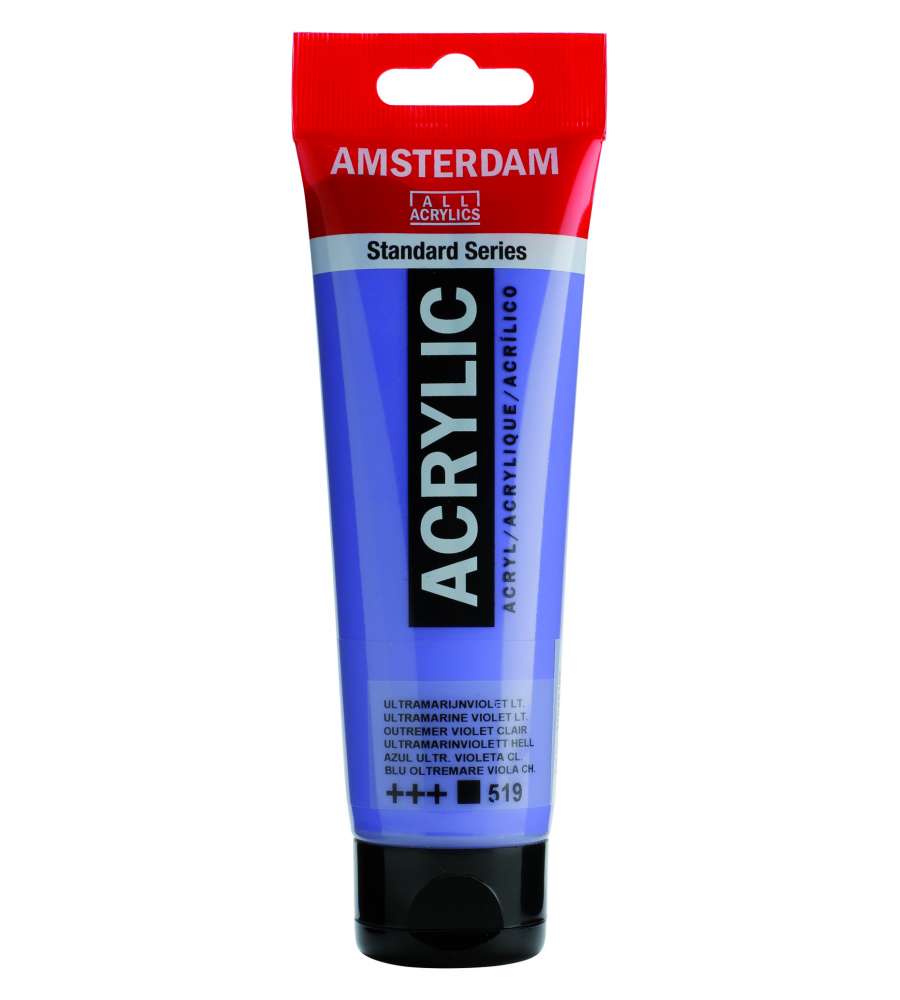 Amsterdam Acrylic 120 ml Blu Oltremare Violetto Chiaro