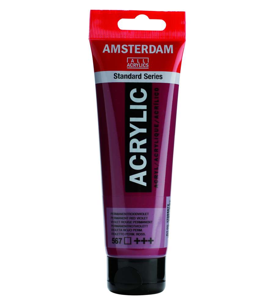 Amsterdam Acrylic 120 ml Viola Permanente Rosso