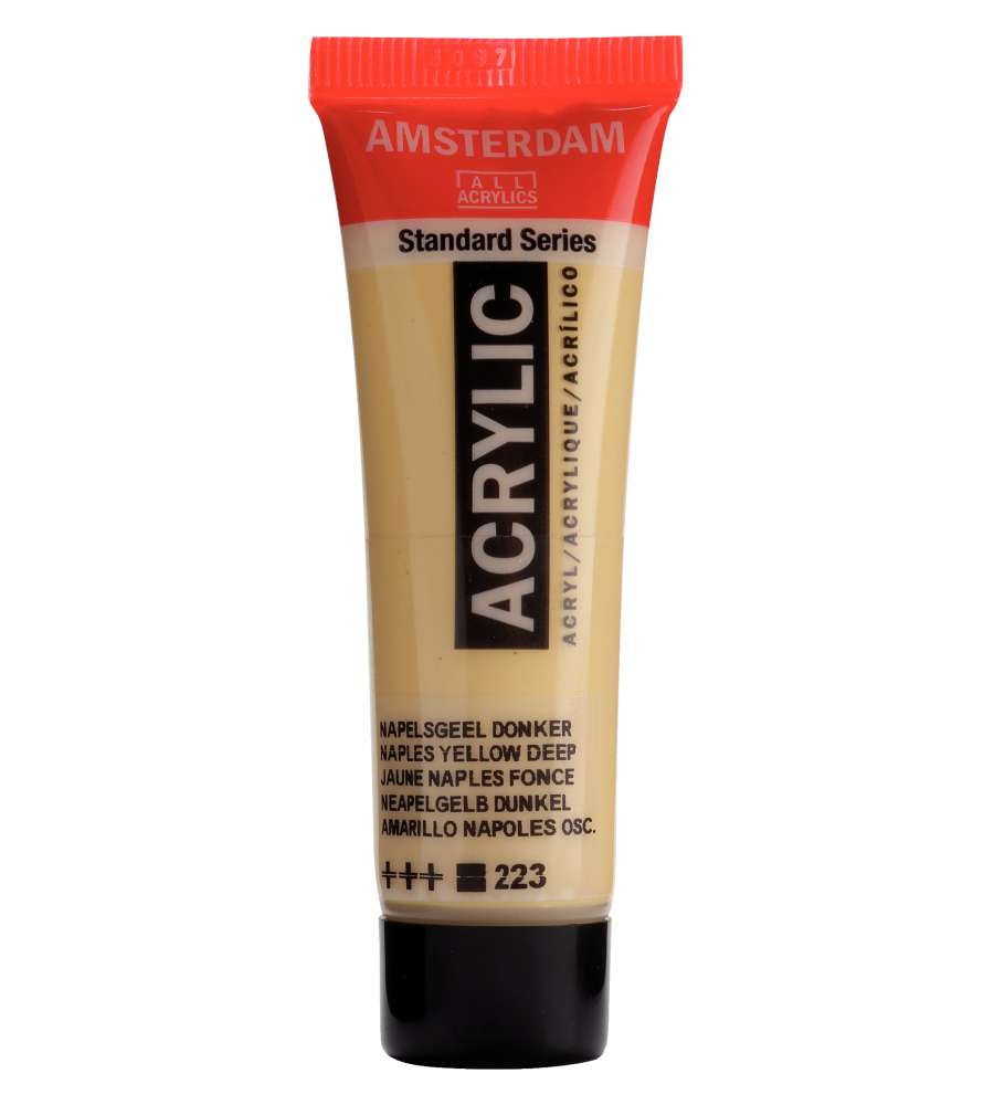 Colore acrilico Amsterdam 20 ML Giallo Napoli