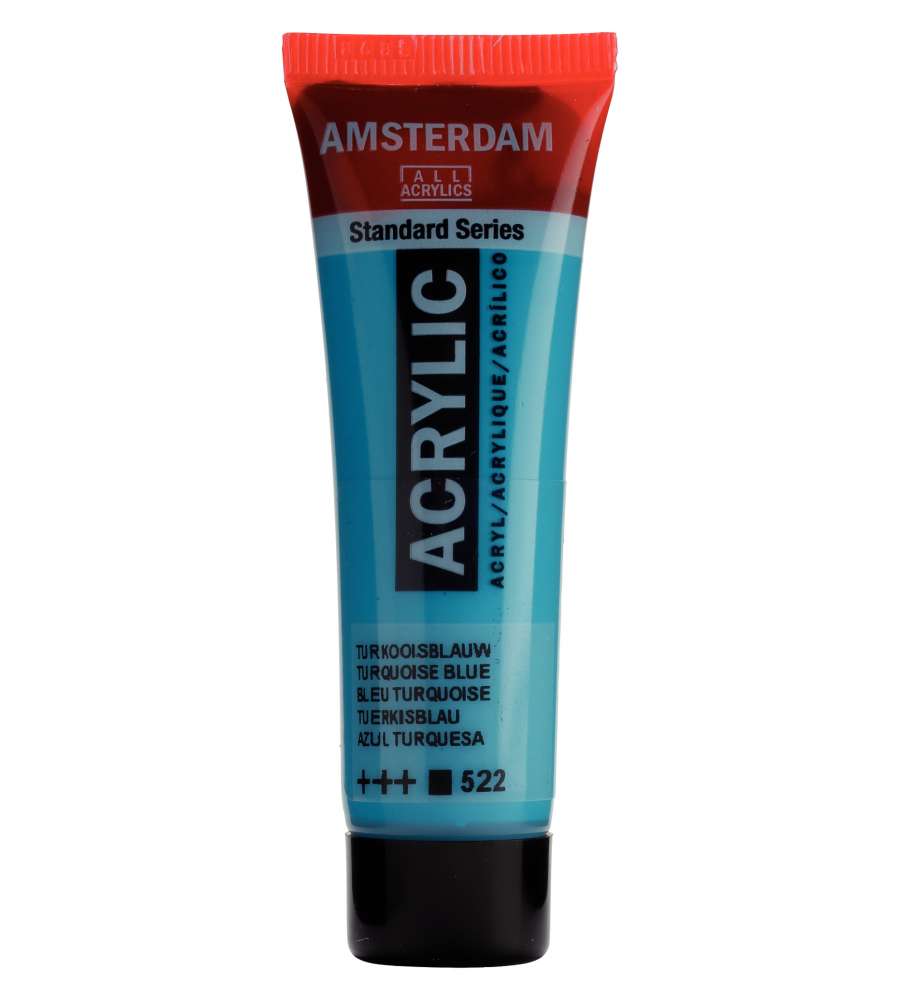 Colore acrilico Amsterdam 20 ML Blu Turchese
