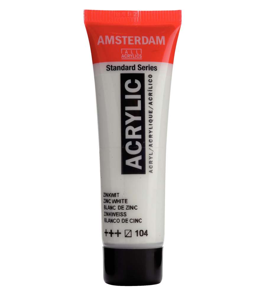 Colore acrilico Amsterdam 20 ML Bianco zinco