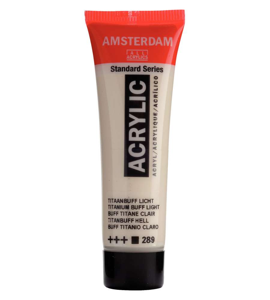 Colore acrilico Amsterdam 20 ML Cuoio Titanio Chiaro