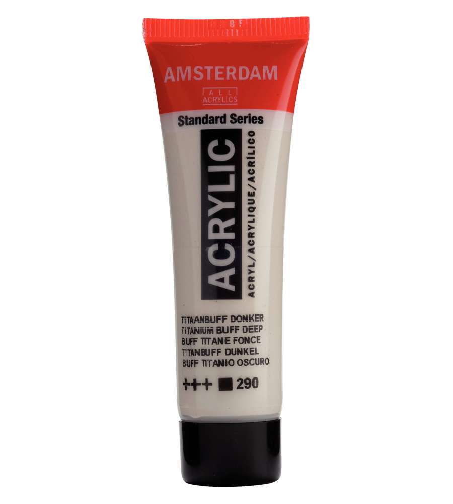 Colore acrilico Amsterdam 20 ML Titanio Giallo