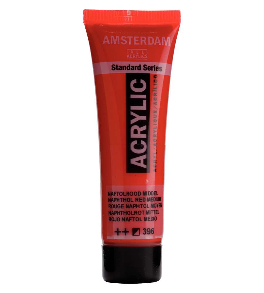 Colore acrilico Amsterdam  20 ML Rosso Naftolo