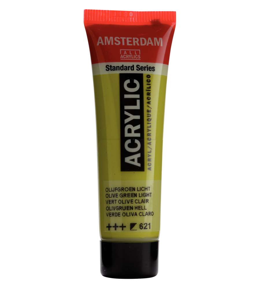 Colore acrilico Amsterdam 20 ML Verde oliva