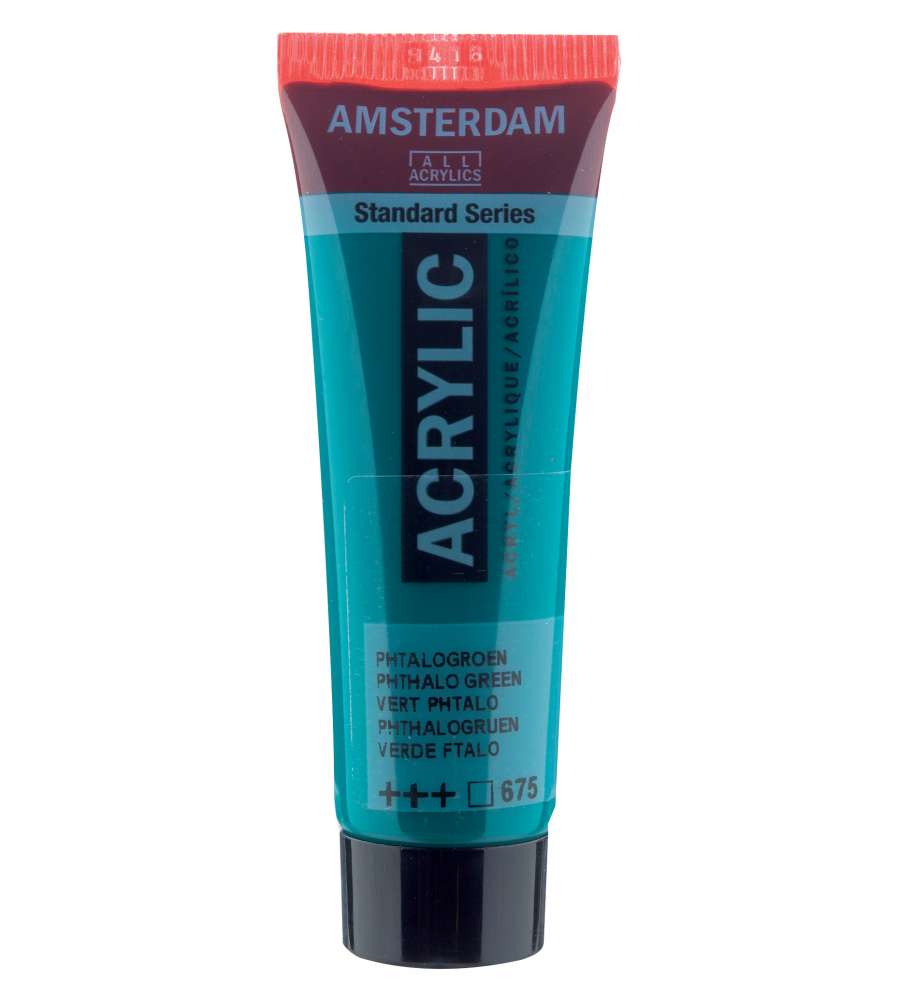 Colore acrilico Amsterdam 20 ML Verde Ftalo