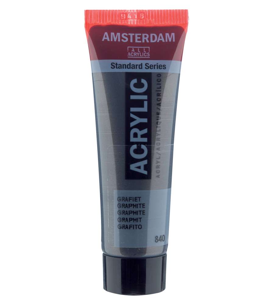 Colore acrilico Amsterdam 20 ML Grafite