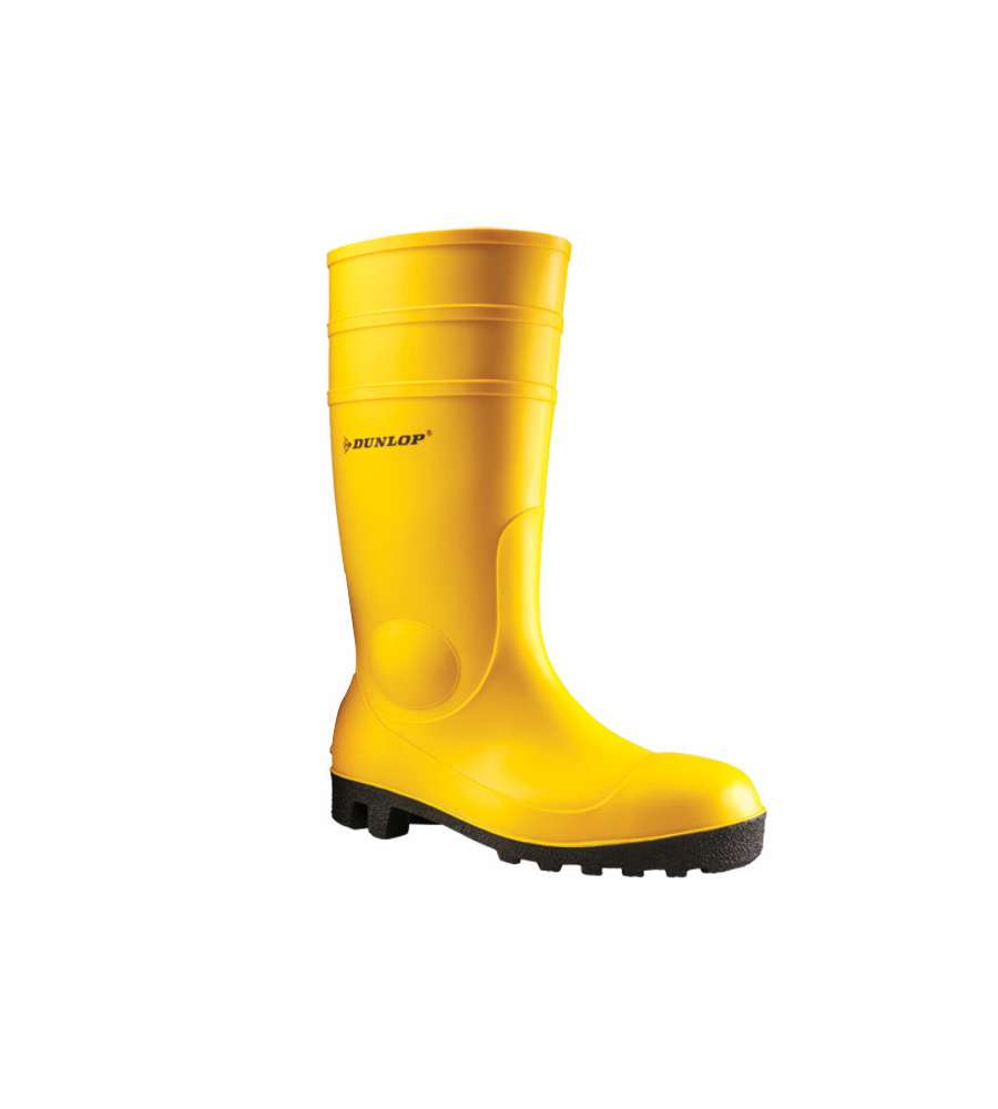 Stivali Sicurezza Pvc Ginocchio 42 Giallo   Dunlop