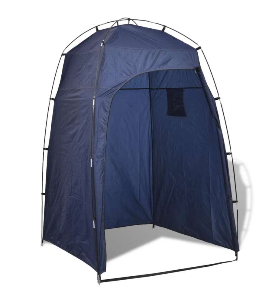 Tenda per doccia/Wc/cambio vestiti blu