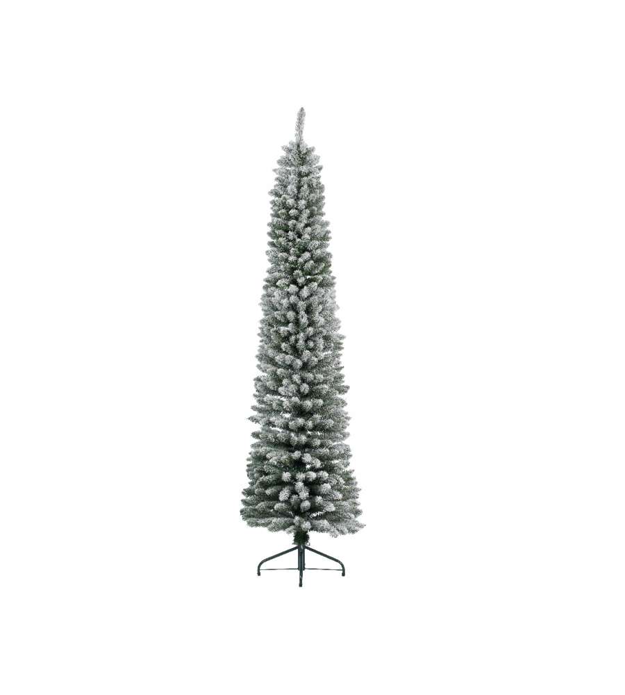 Albero innevato slim h 180 cm 430 rami