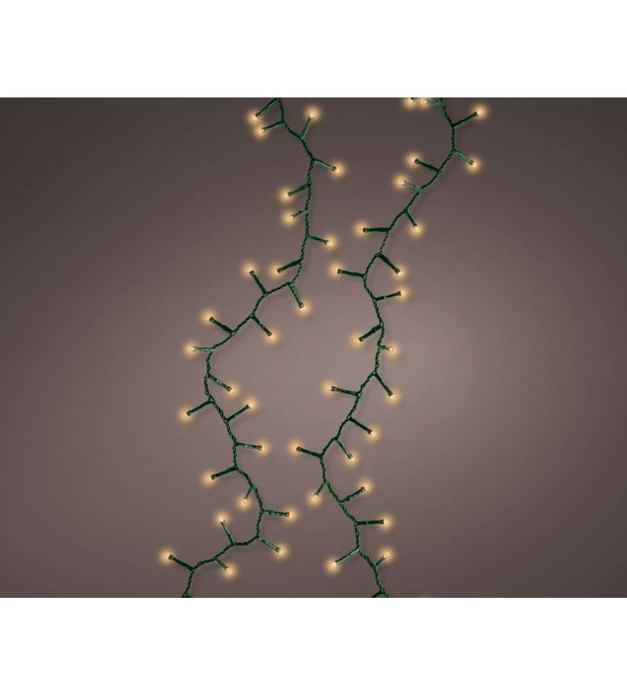 600 Luci Led Bianche Natalizie 15 metri