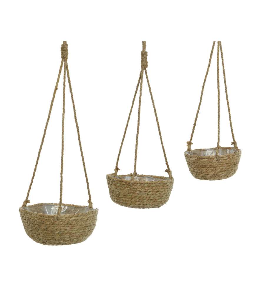 Cesta da appendere 30x14 naturale