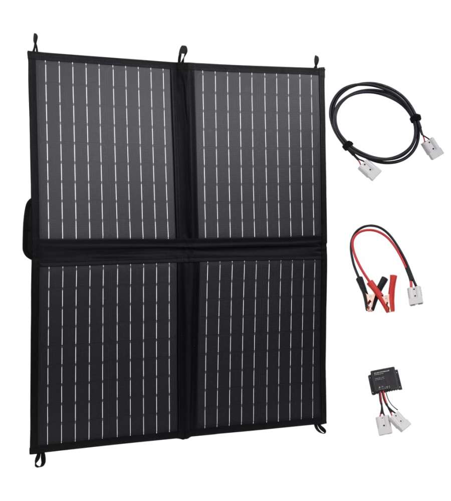 Pannello Solare Carica Batteria Pieghevole 80W 12V