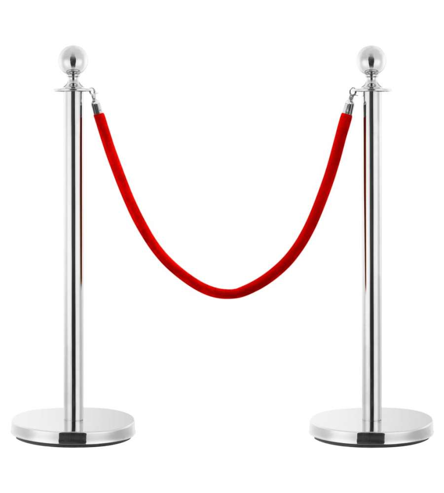 Set Transenne Separacode VIP 3 pz in Acciaio Inox Argento