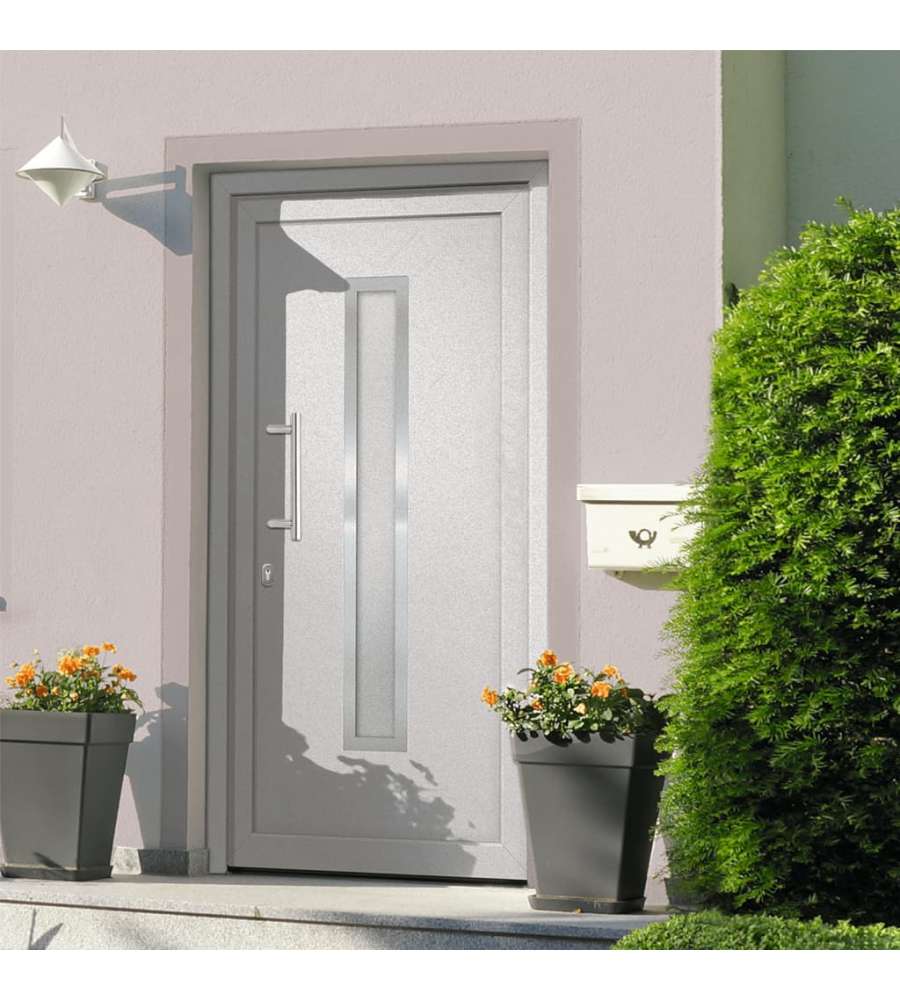 Porta di Ingresso Bianca 98x190 cm 279224