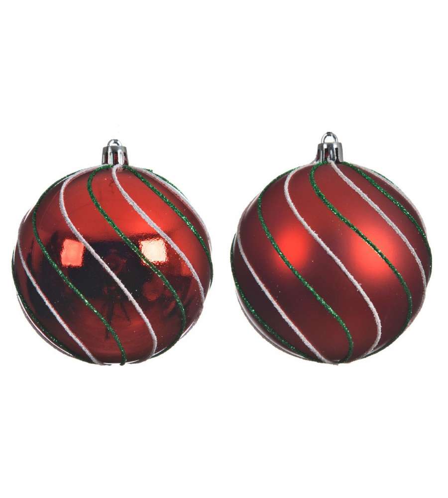 Sfera diam. mm 80 colori rosso