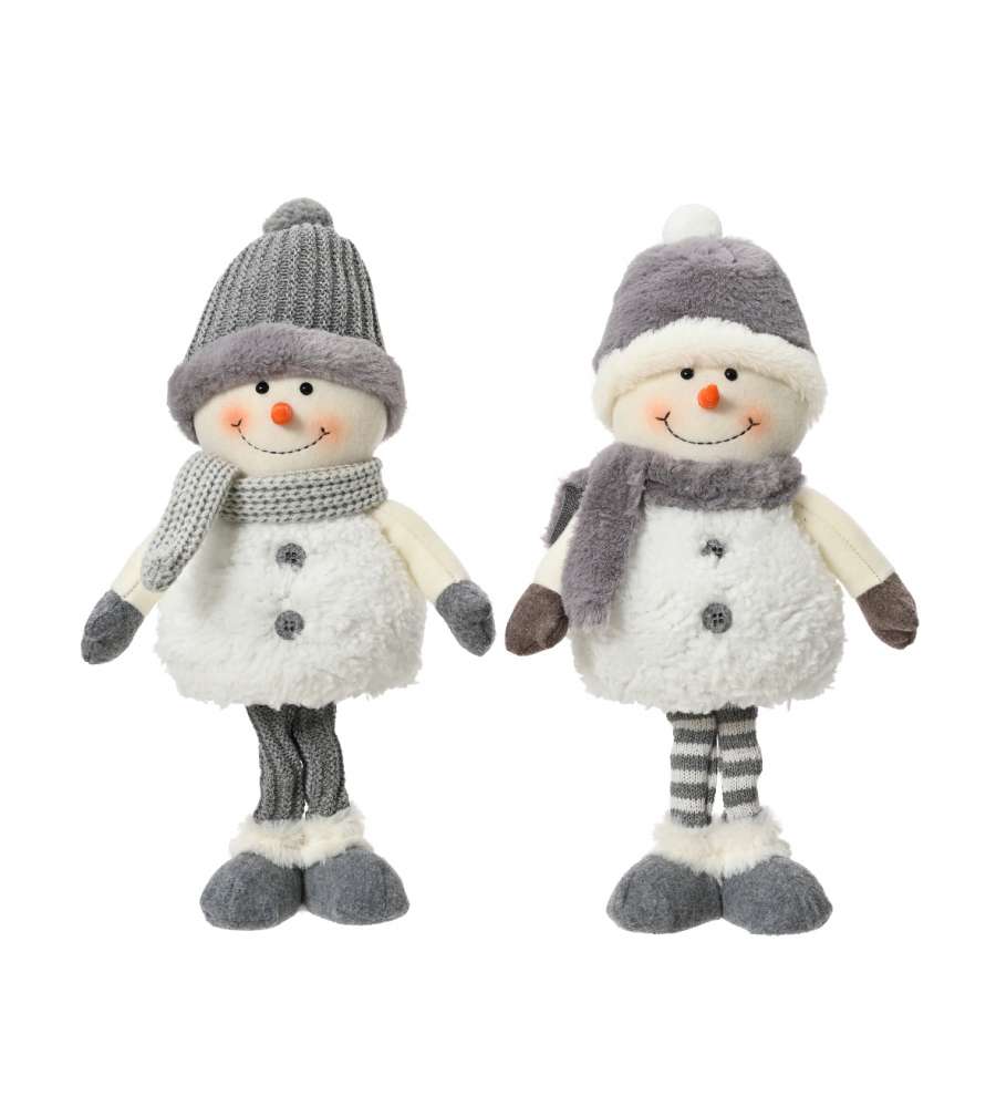 Pupazzo di neve decorativo 37cm