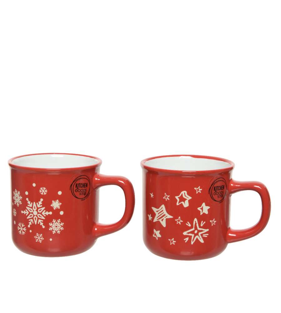 Mug stelle e fiocchi di neve