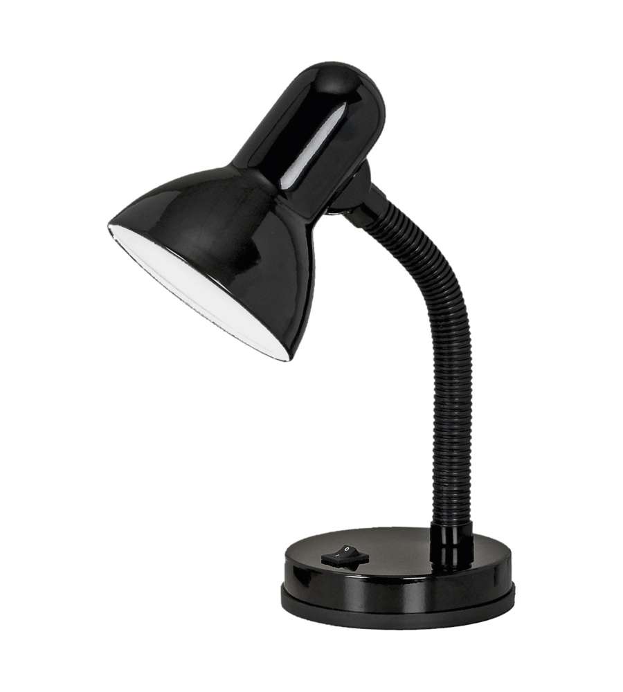 Lampada da Tavolo Basic Nero 1 x 60W E27