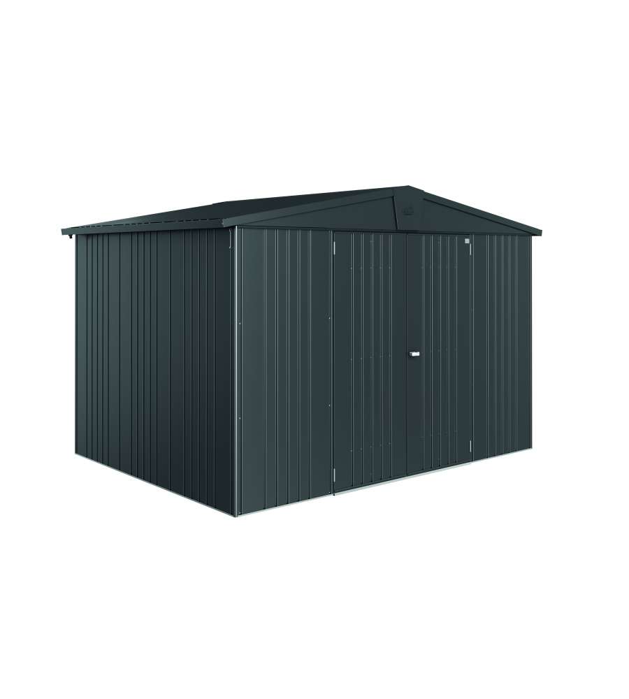 Biohort Casetta da Giardino Europa - Grigio Scuro Metallizzato - 316x228 cm