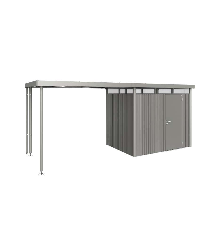 Tetto laterale casetta HighLine Misura H2 grigio quarzo metallizzato