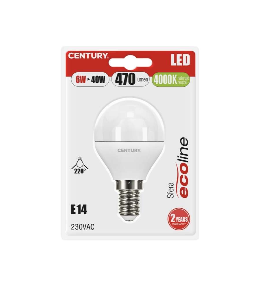 Sfera Led Ecoline 6W 40W