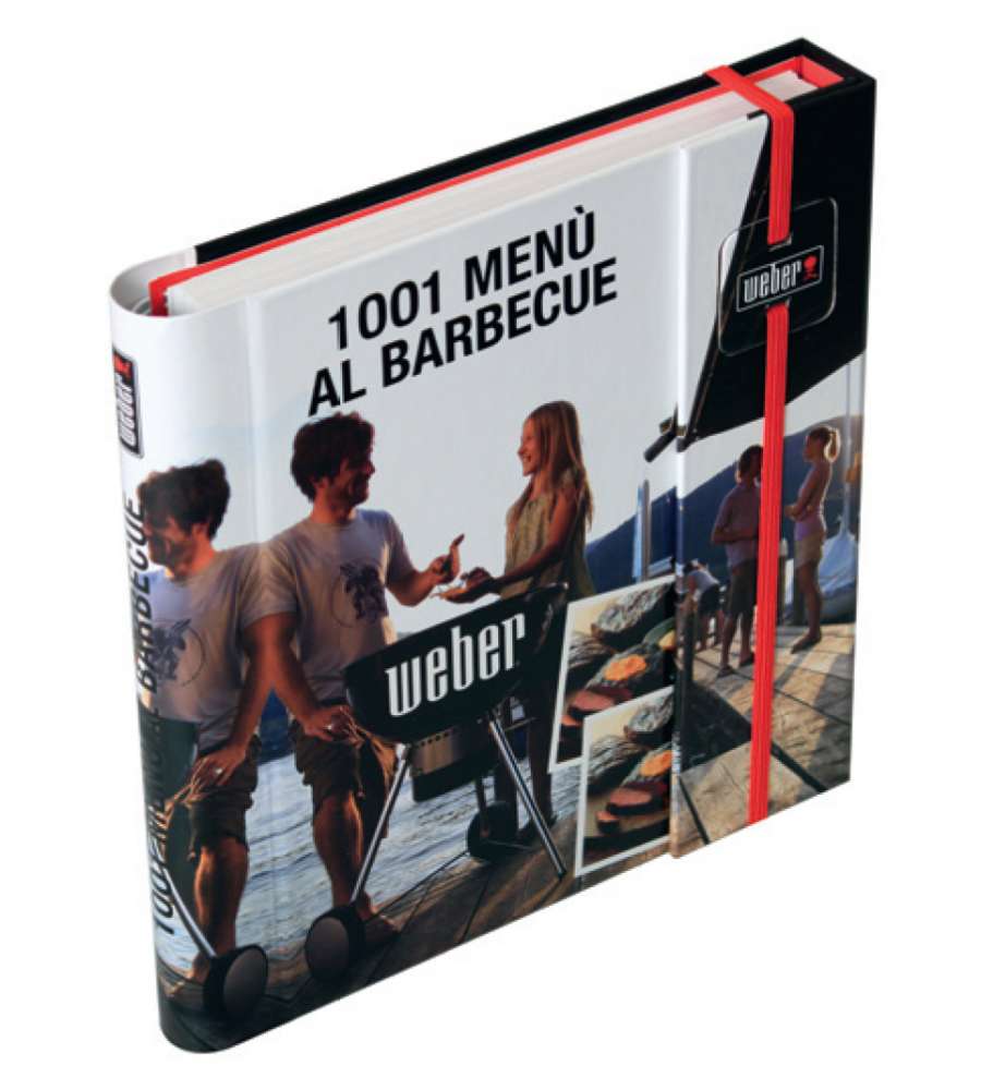 WEBER Ricettario 1001 Men Del Barbecue