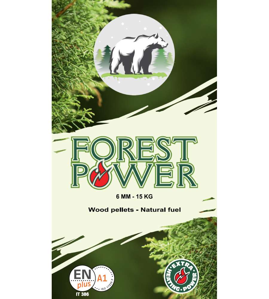 Pellet di conifera Forest Power