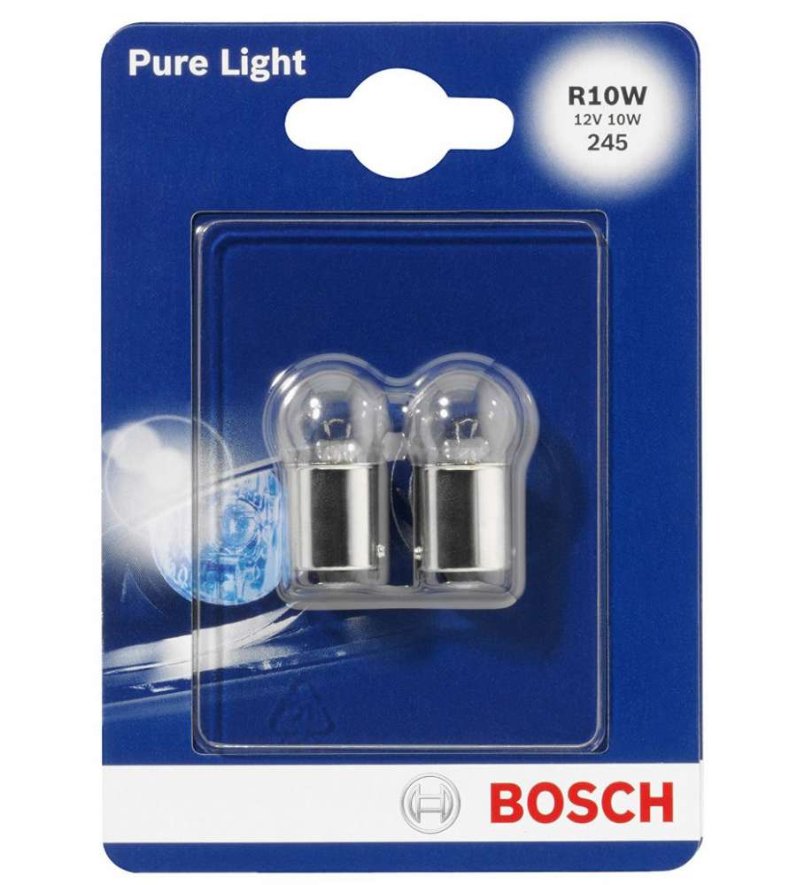 Coppia lampadine ausiliari Bosch R10W
